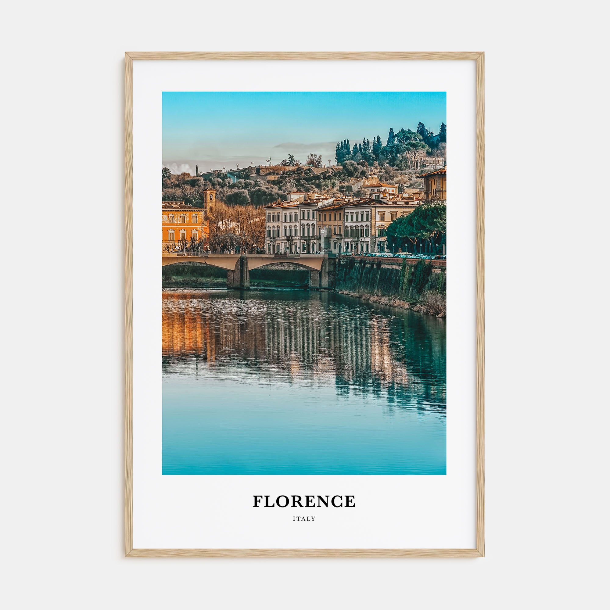 Florence Portrait Color No 2 Poster