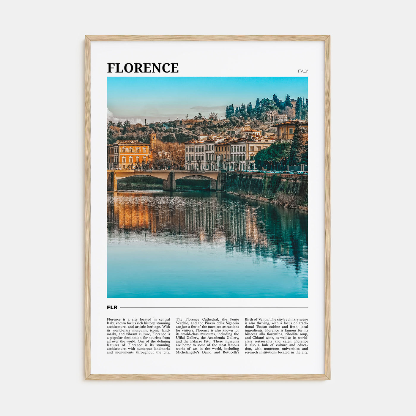 Florence Travel Color No 2 Poster