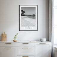 Florida Keys Portrait B&W Poster