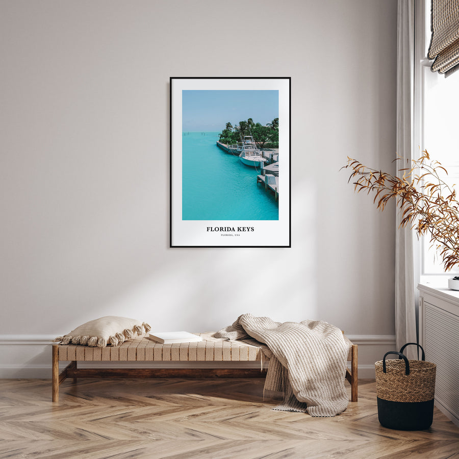 Florida Keys Portrait Color Poster
