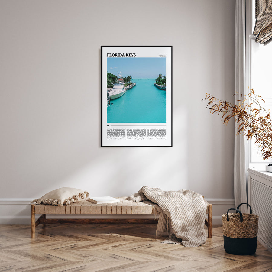 Florida Keys Travel Color Poster