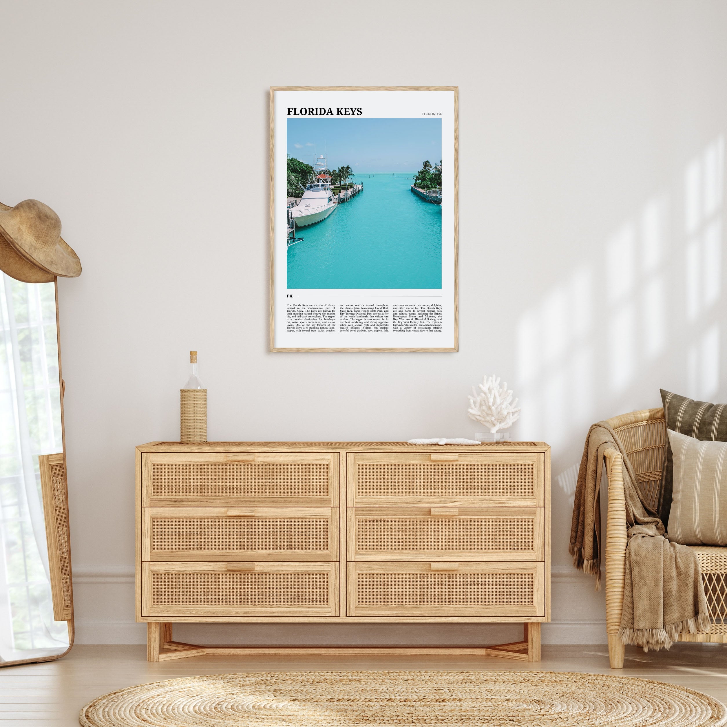 Florida Keys Travel Color Poster