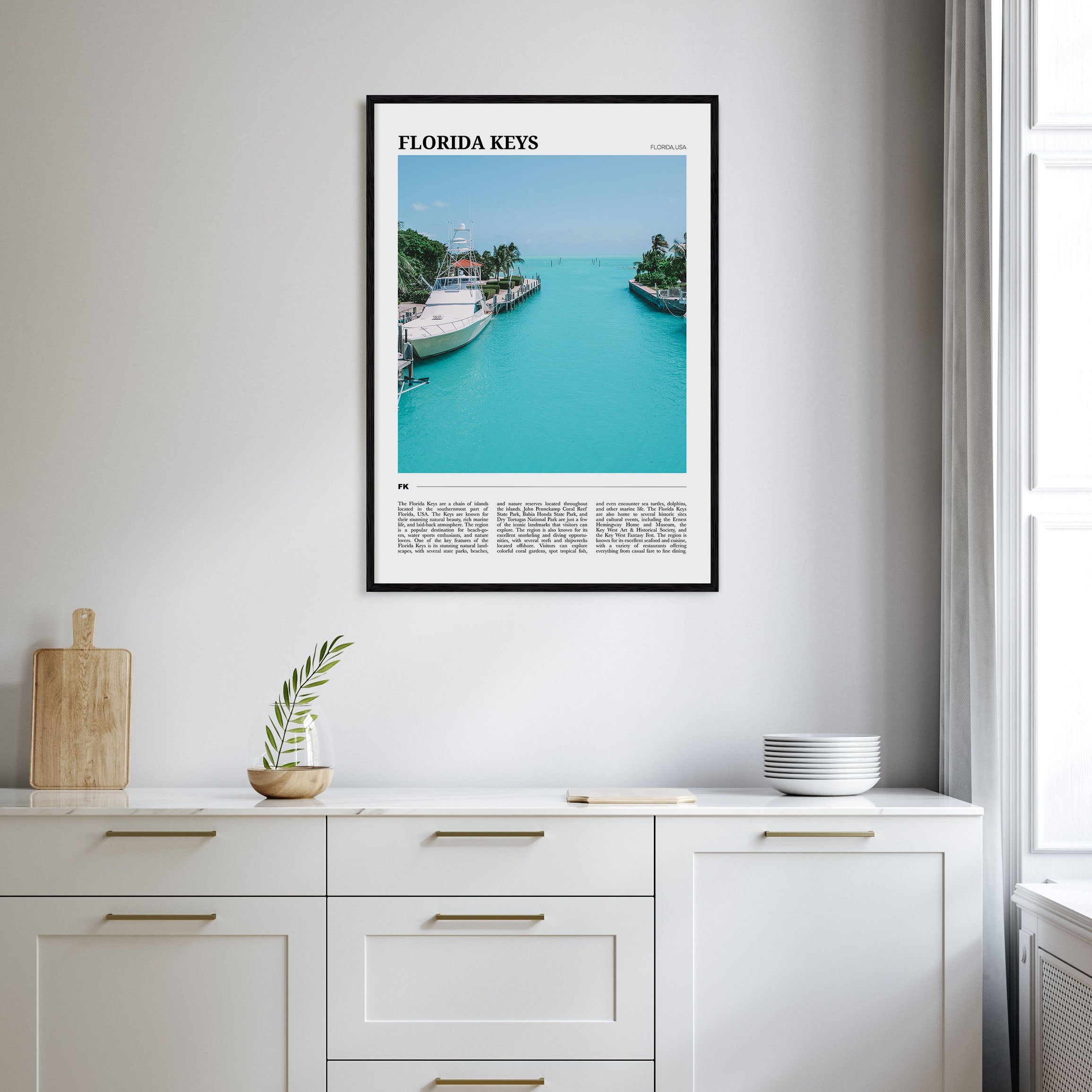 Florida Keys Travel Color Poster