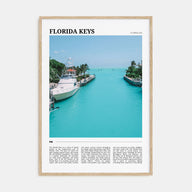 Florida Keys Travel Color Poster