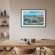 Florida Landscape Color Poster