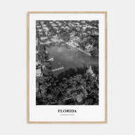 Florida Portrait B&W No 4 Poster