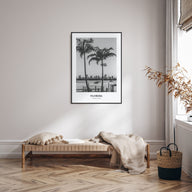 Florida Portrait B&W No 5 Poster