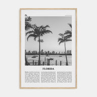 Florida Travel B&W No 3 Poster