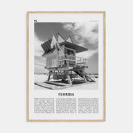 Florida Travel B&W No 5 Poster
