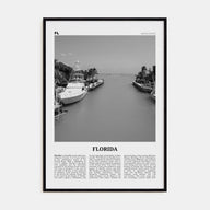 Florida Travel B&W No 6 Poster