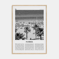 Florida Travel B&W No 7 Poster