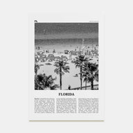 Florida Travel B&W No 7 Poster