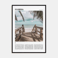 Florida Travel Color Poster
