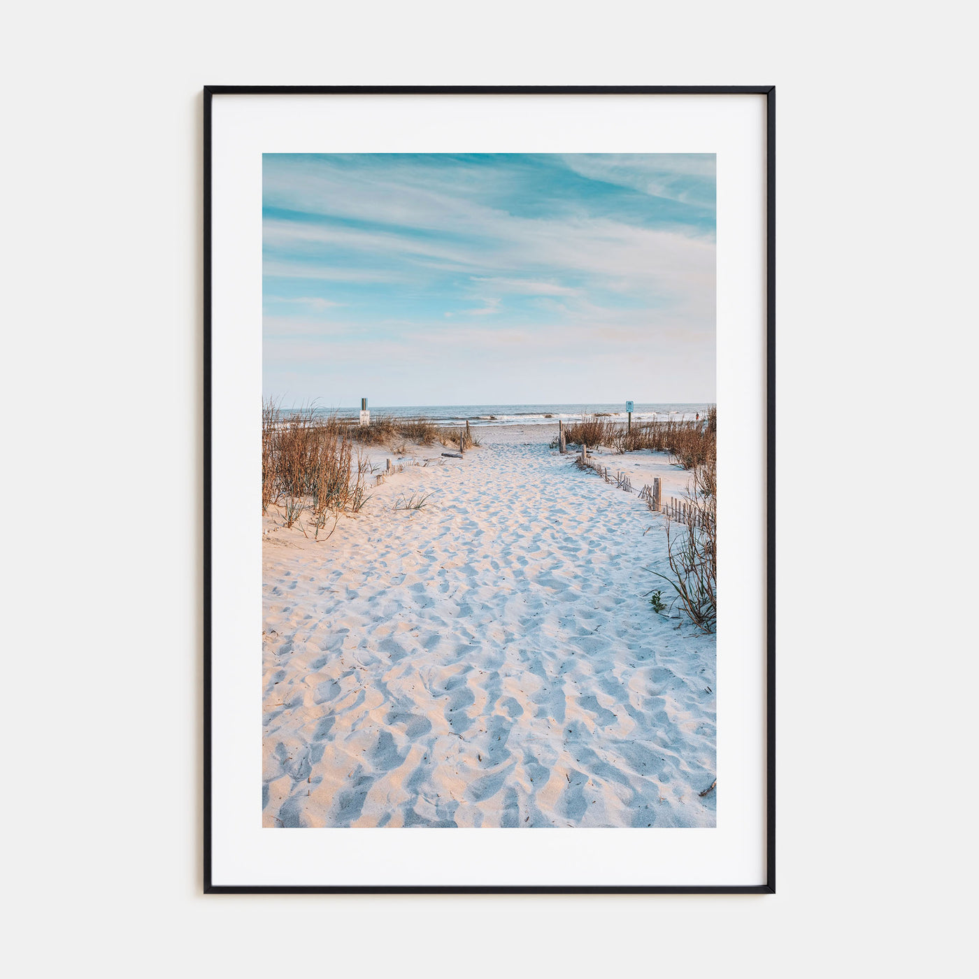 Folly Beach Photo Color Poster