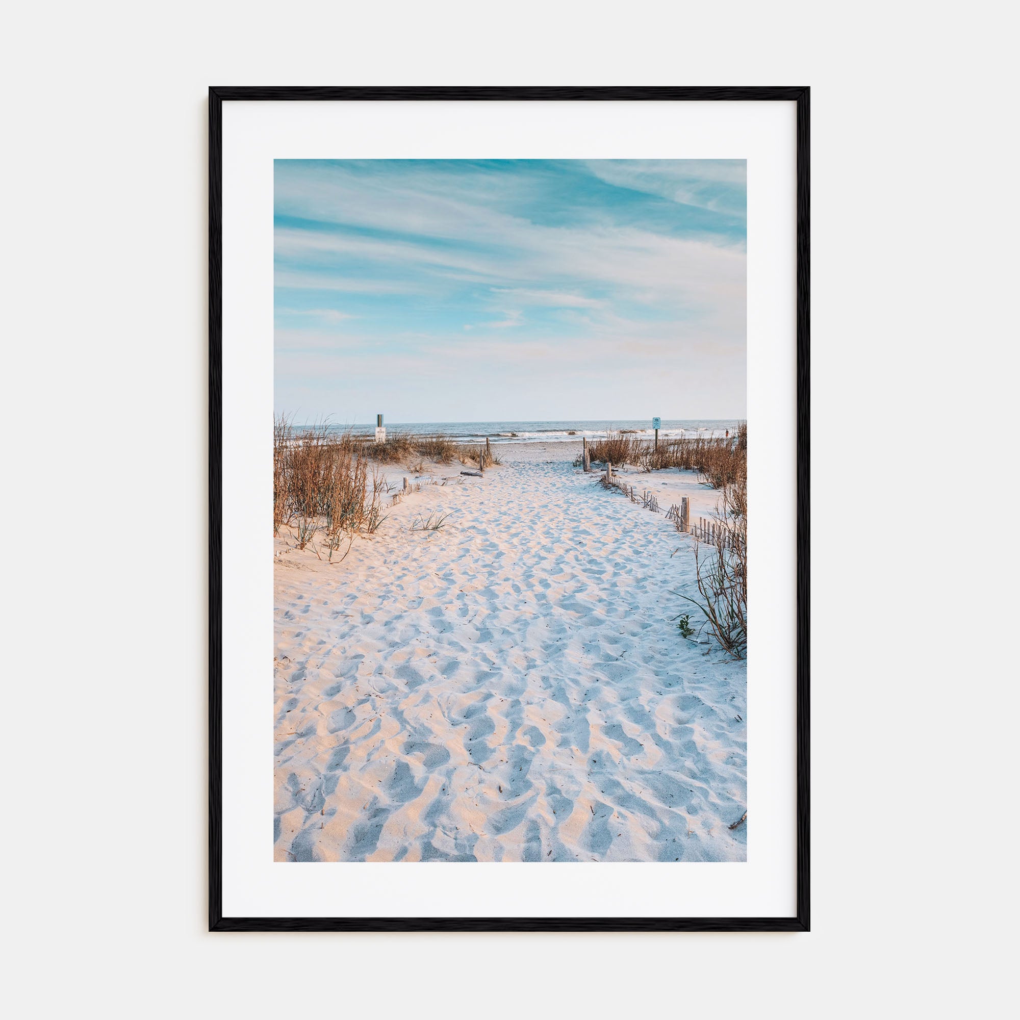 Folly Beach Photo Color Poster