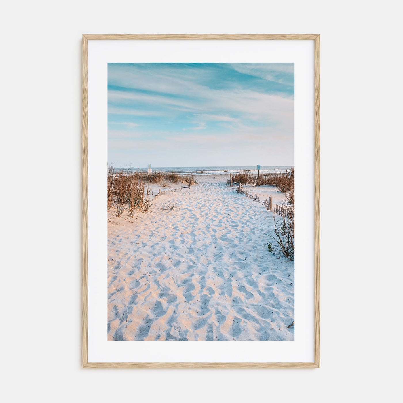 Folly Beach Photo Color Poster