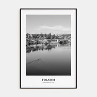 Folsom Portrait B&W Poster