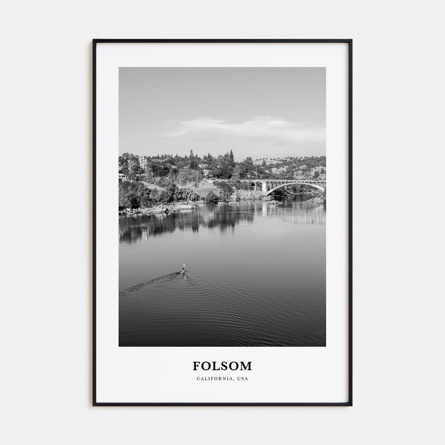 Folsom Portrait B&W Poster