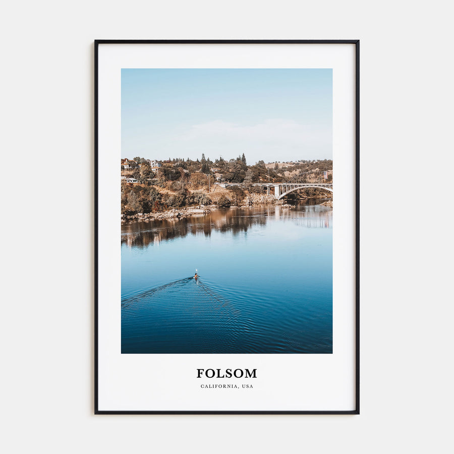 Folsom Portrait Color Poster