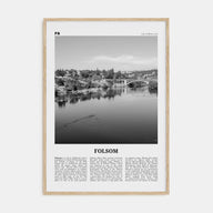 Folsom Travel B&W Poster