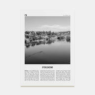 Folsom Travel B&W Poster