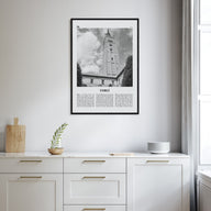 Forlì Travel B&W Poster