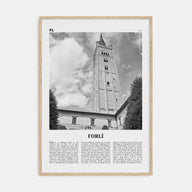 Forlì Travel B&W Poster