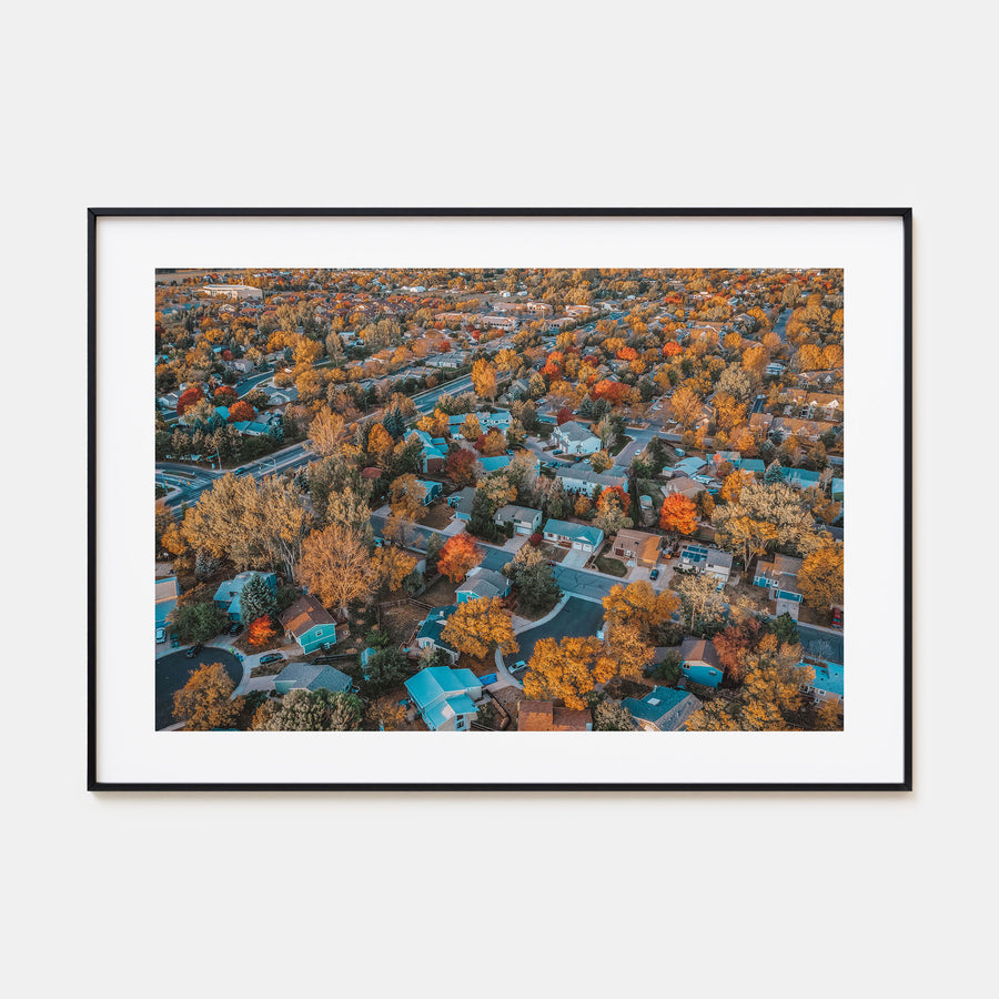 Fort Collins Landscape Color Poster