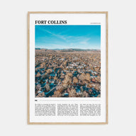 Fort Collins Travel Color Poster