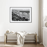 Fort Lauderdale Landscape B&W Poster