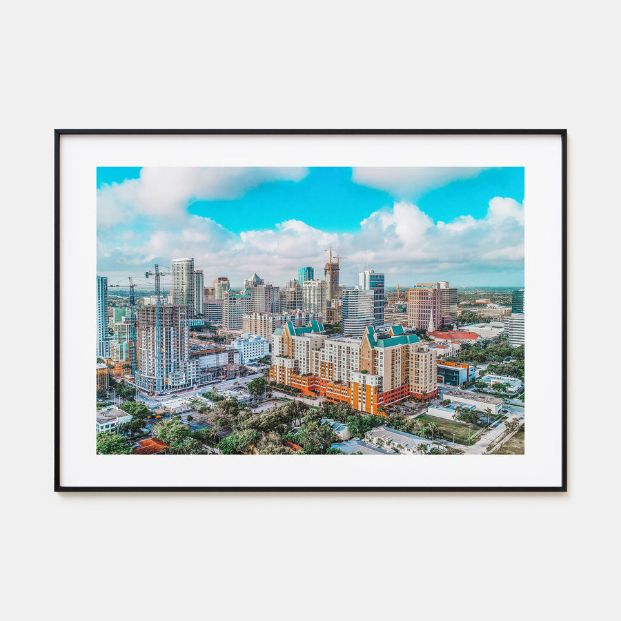 Fort Lauderdale Landscape Color Poster