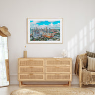 Fort Lauderdale Landscape Color Poster