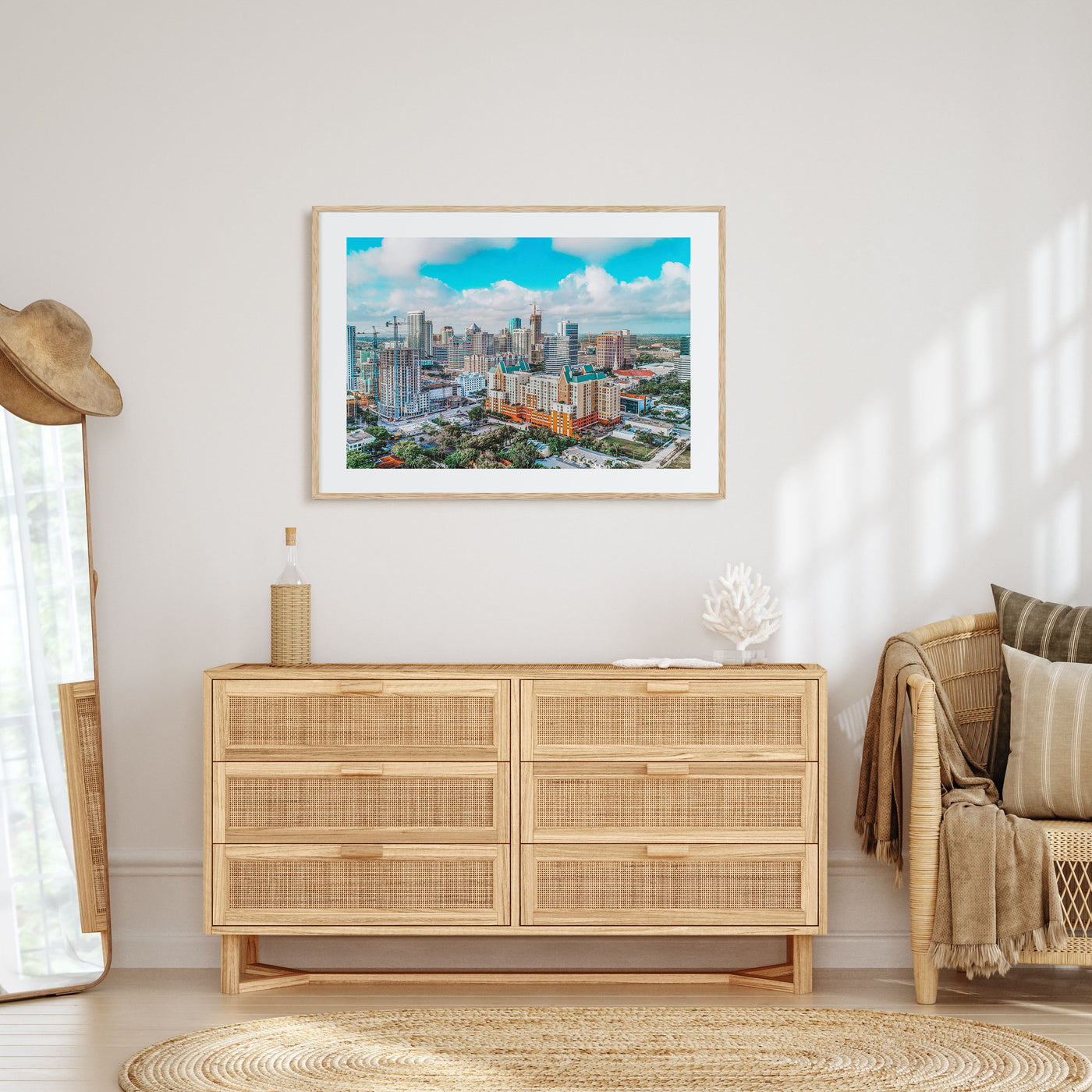 Fort Lauderdale Landscape Color Poster