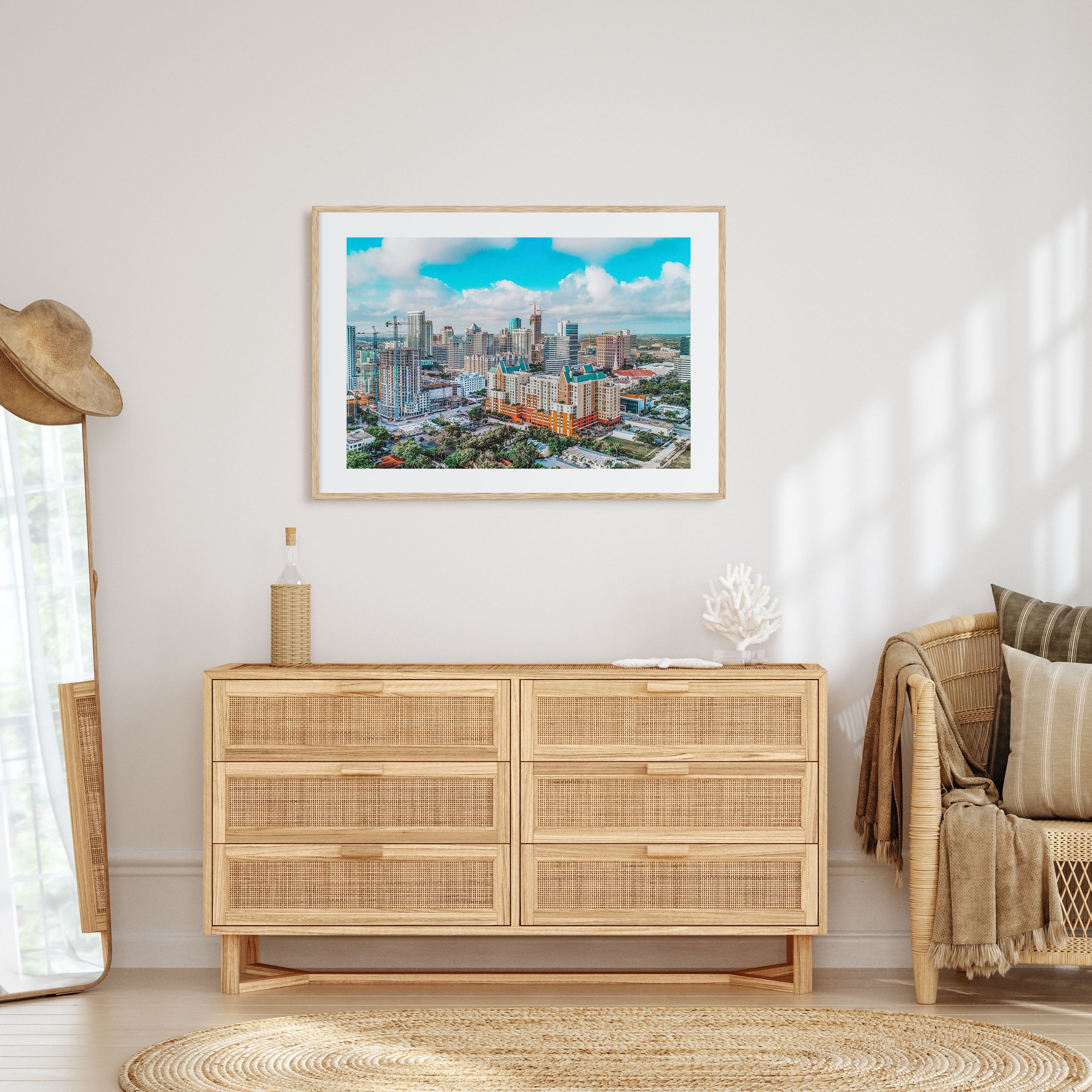 Fort Lauderdale Landscape Color Poster