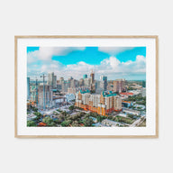 Fort Lauderdale Landscape Color Poster