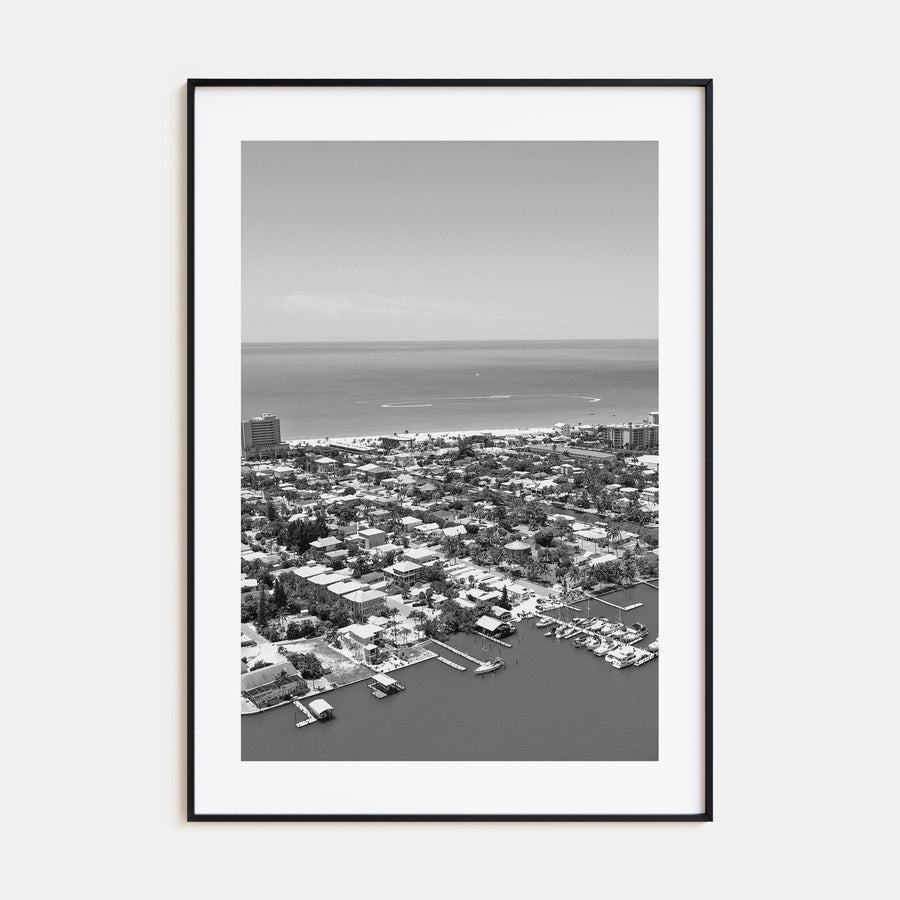 Fort Myers Photo B&W Poster