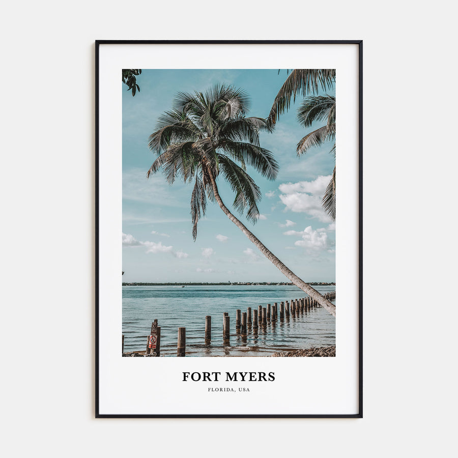 Fort Myers Portrait Color Poster
