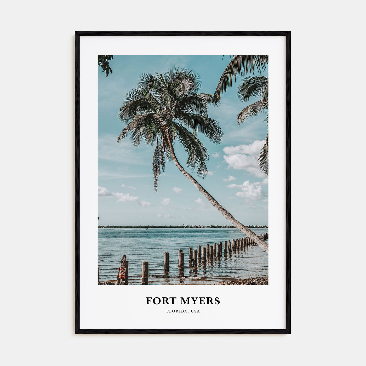 Fort Myers Portrait Color Poster