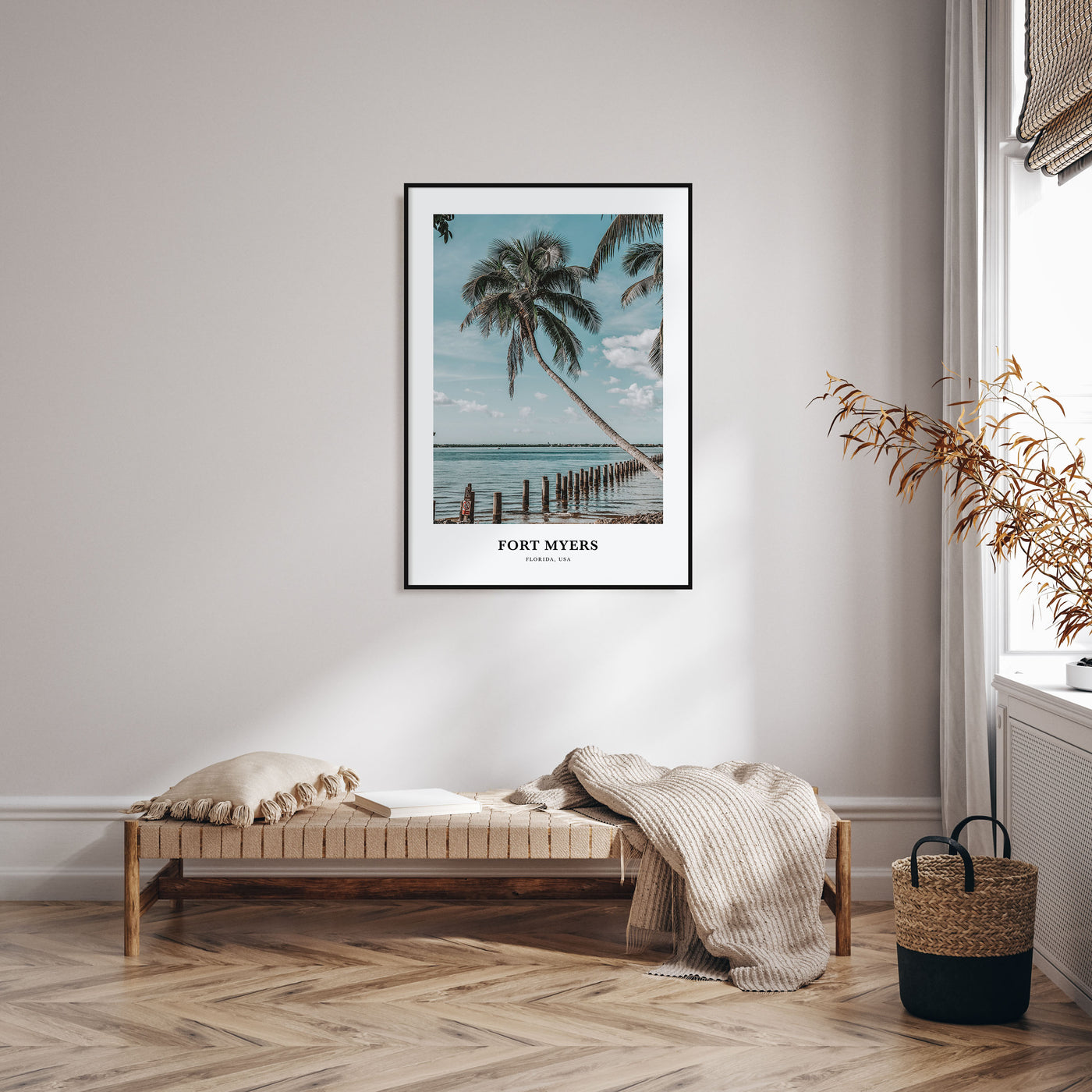 Fort Myers Portrait Color Poster
