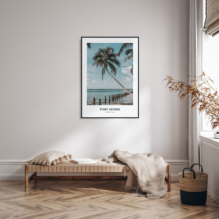 Fort Myers Portrait Color Poster