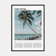 Fort Myers Travel Color Poster