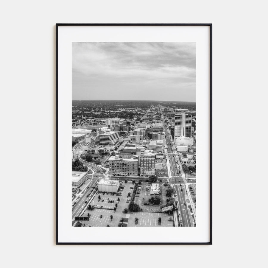 Fort Wayne Photo B&W Poster