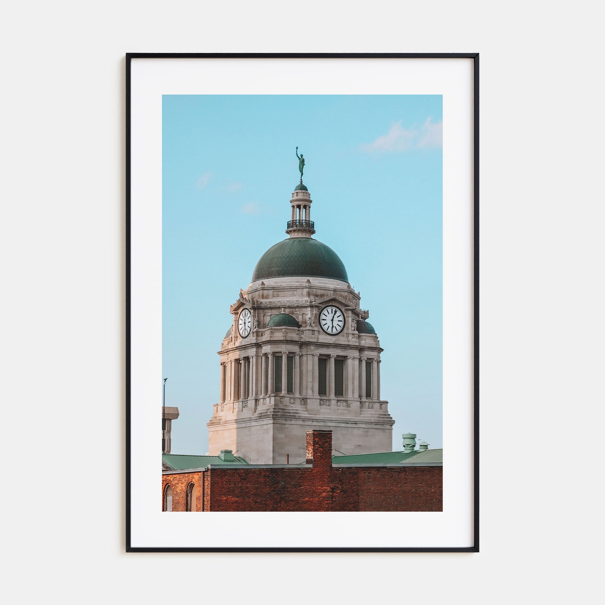 Fort Wayne Photo Color Poster