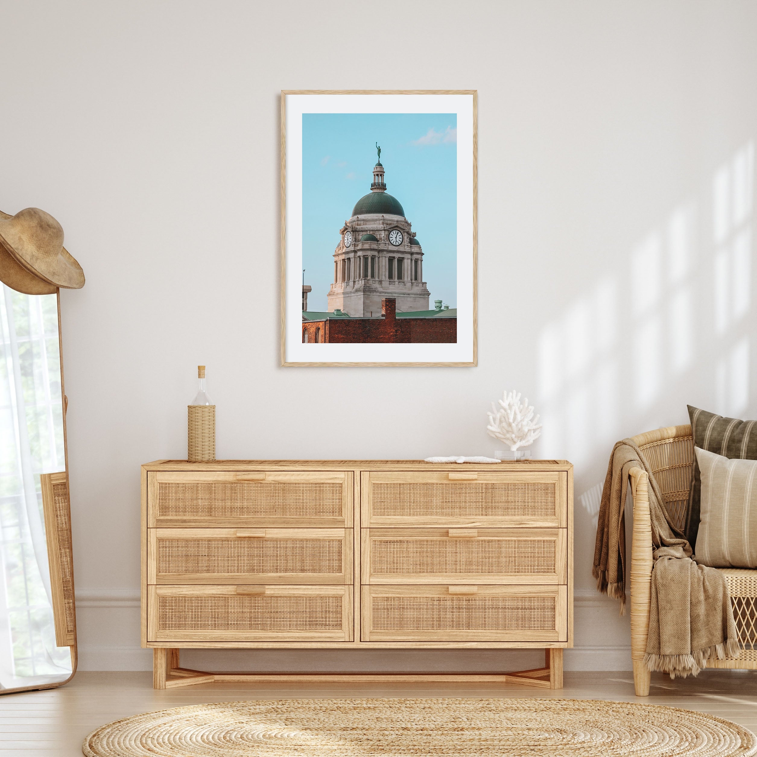 Fort Wayne Photo Color Poster