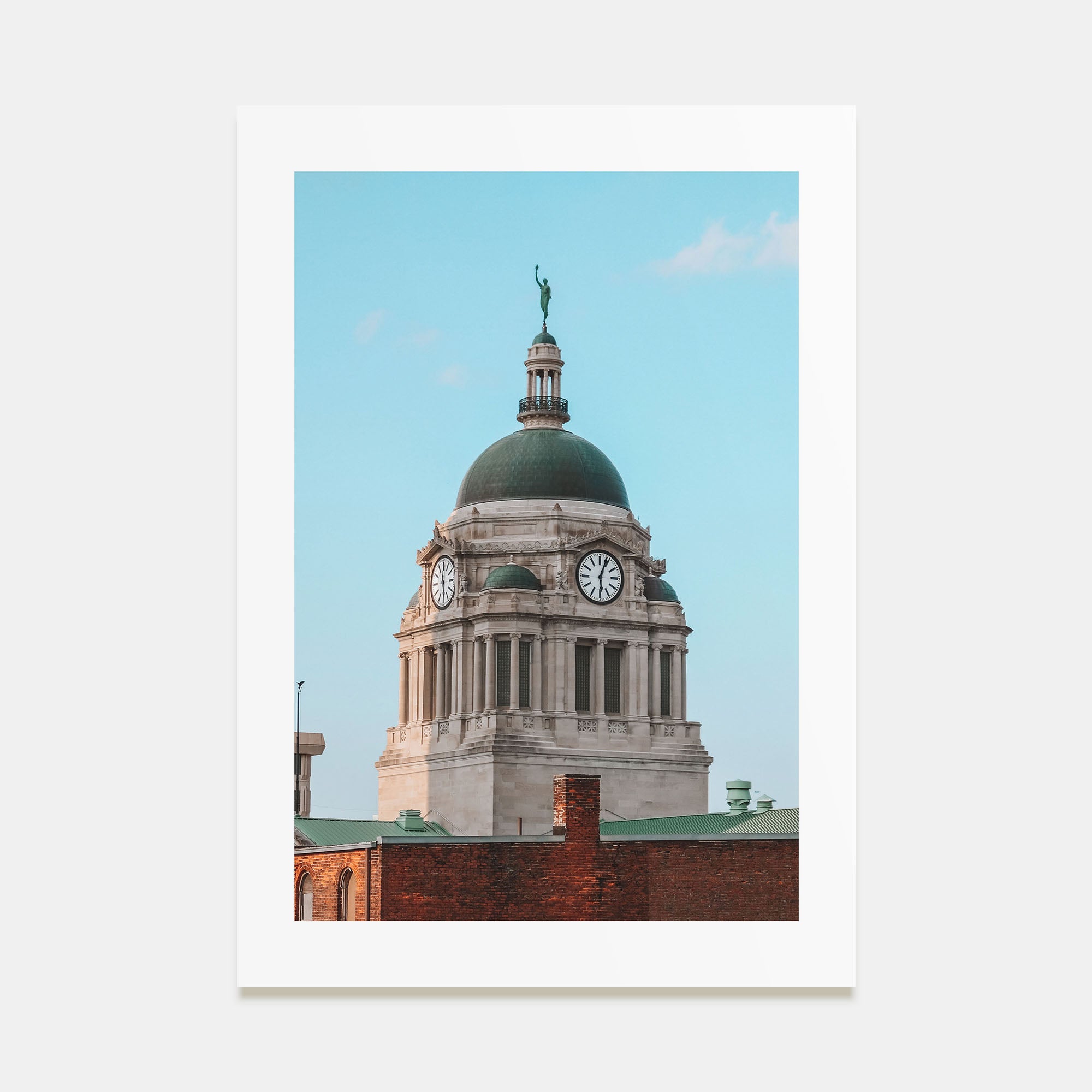 Fort Wayne Photo Color Poster