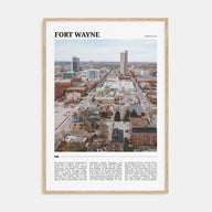 Fort Wayne Travel Color Poster