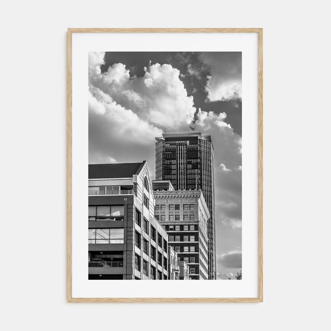 Fort Worth Photo B&W No 2 Poster