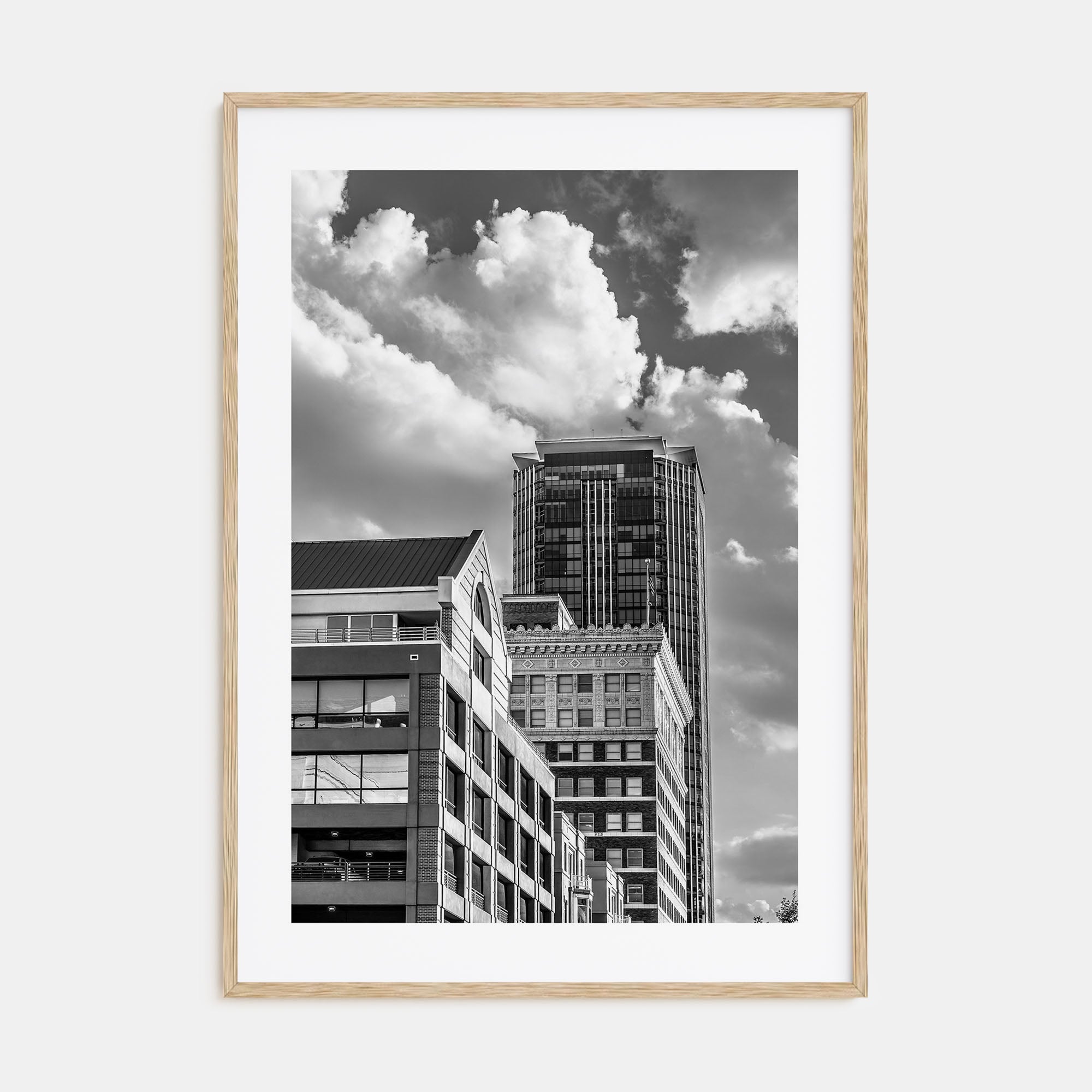 Fort Worth Photo B&W No 2 Poster