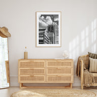 Fort Worth Photo B&W No 2 Poster