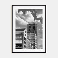 Fort Worth Photo B&W No 2 Poster